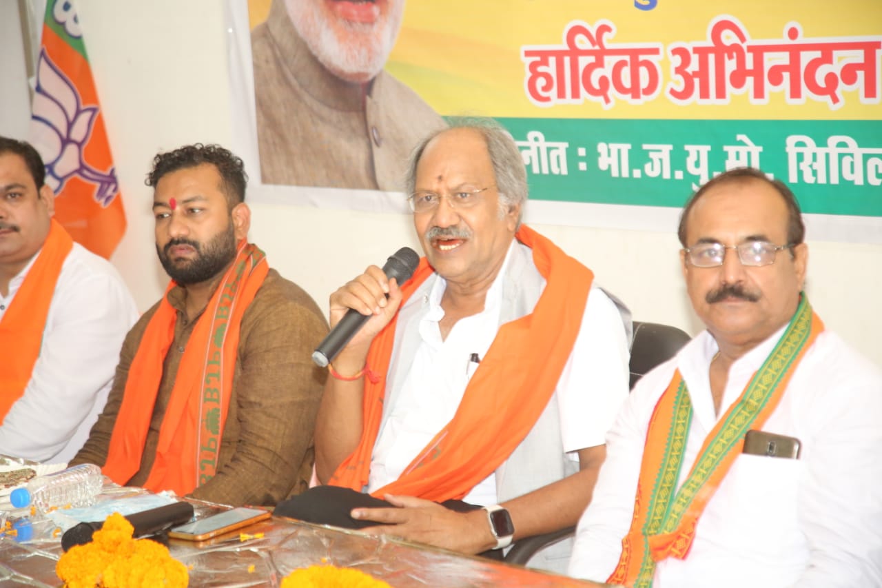 भूपेश सरकार को उखाड़ फेकने का संकल्प ले भाजयुमो : बृजमोहन