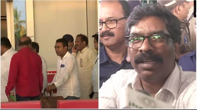 सियासी ड्रामे के बीच रायपुर पहुंचे झारखंड के विधायक, सीएम सोरेन ने कहा...