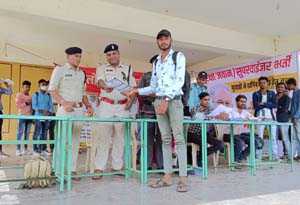 सुरक्षा गार्ड व सुरक्षा सुपरवाइजर की भर्ती, मेगा कैम्प में 149 अभ्यर्थियों का हुआ चयन