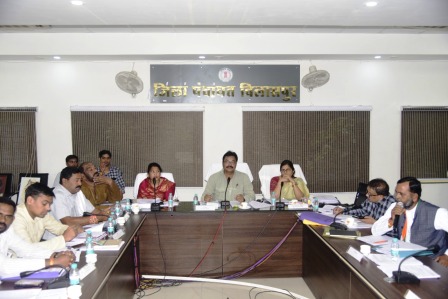 जिला पंचायत सामान्य सभा की बैठक, जनहित के विभिन्न विषयों पर हुई चर्चा