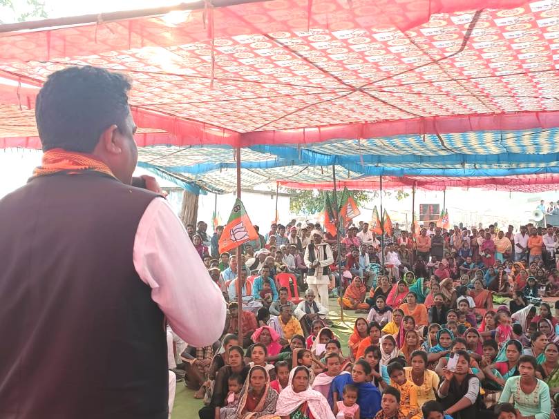 कांग्रेस के षड्यंत्रों का जवाब जनता कमल खिलाकर देगी: ब्रम्हानंद नेताम