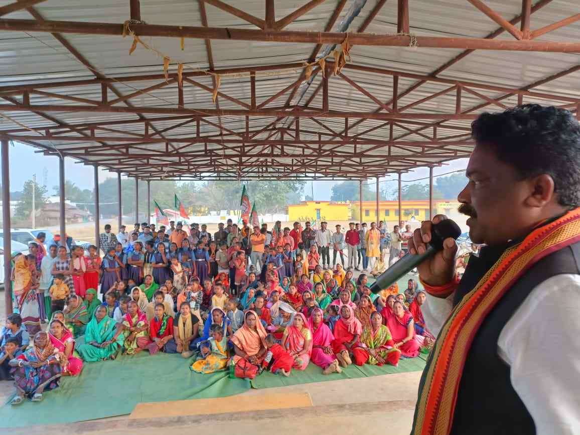 मुद्दों पर चुनाव लड़ने की कांग्रेस में नहीं हिम्मत : ब्रम्हानंद नेताम