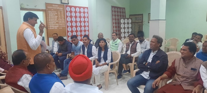 रायपुर भाजपा की बैठक आहूत, आगामी कार्यक्रमों पर किया गया मंथन