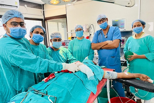 शोल्डर डिसलोकेशन का जिला अस्पताल में हुआ सफल ऑपरेशन
