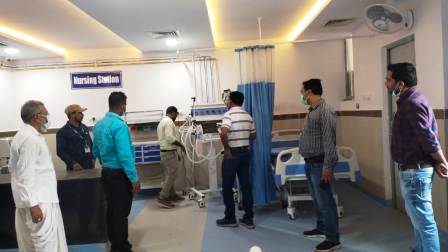 स्वास्थ्य केन्द्रों में किया गया मॉक ड्रिल