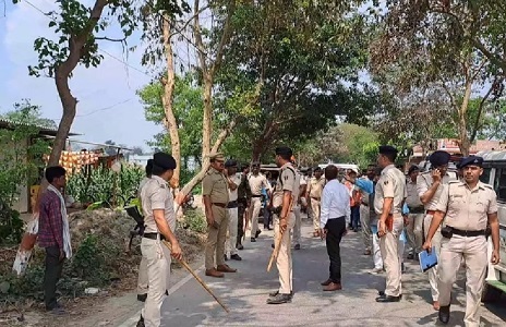  बिरनपुर हिंसा : राजनांदगांव से भेजा अतिरिक्त पुलिस बल