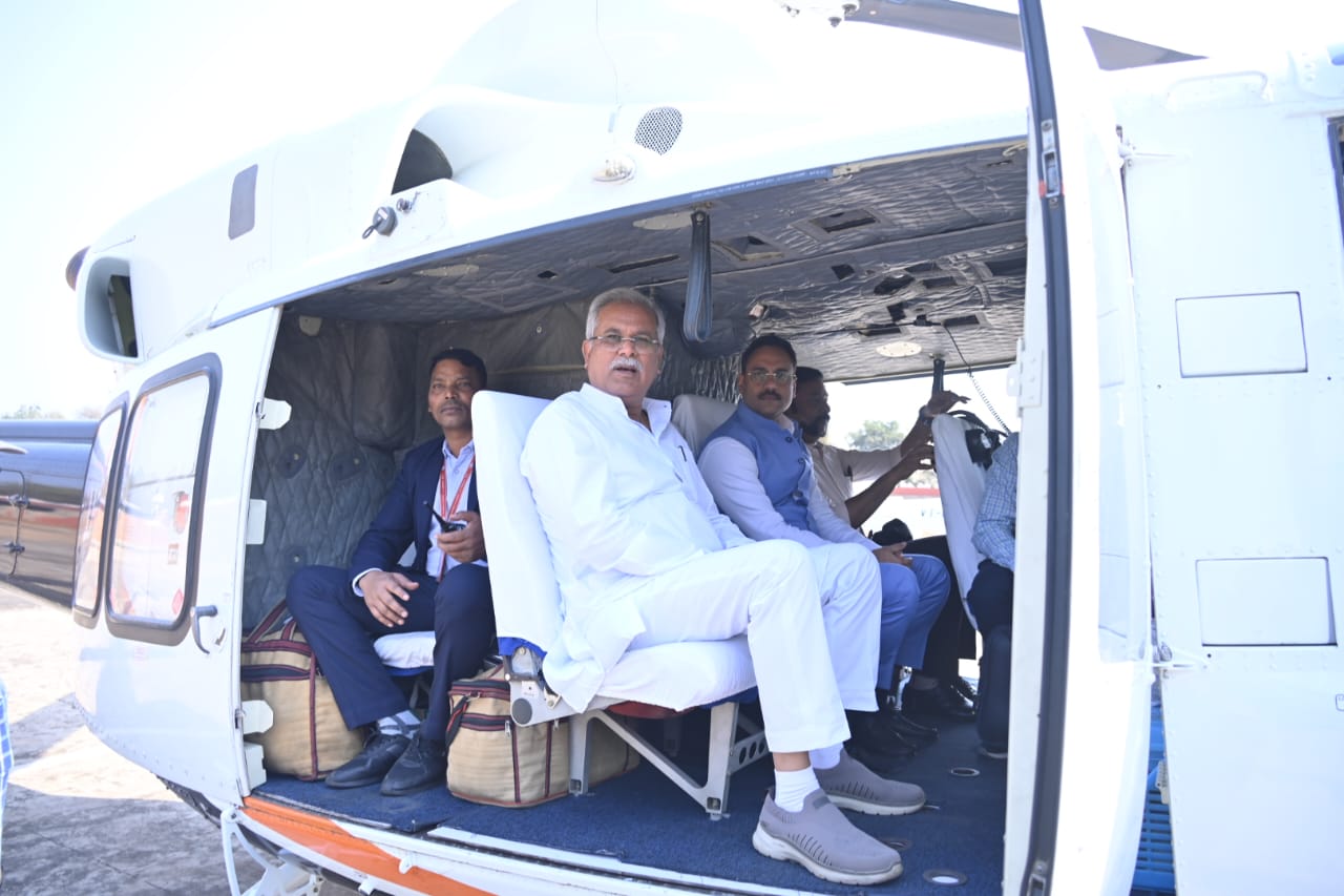  सीएम बघेल शहीद जवानों को श्रद्धांजलि देने दंतेवाड़ा रवाना