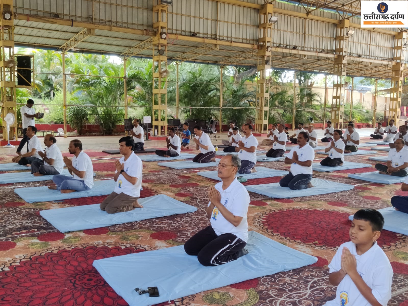  एनएमडीसी, बचेली में मनाया उत्साहपूर्वक अंतर्राष्ट्रीय योग दिवस 2023 