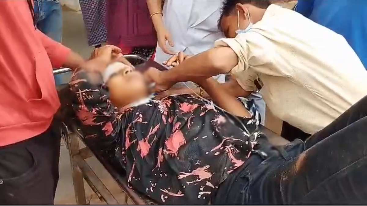 छात्रा पर जानलेवा हमला, जुर्म दर्ज