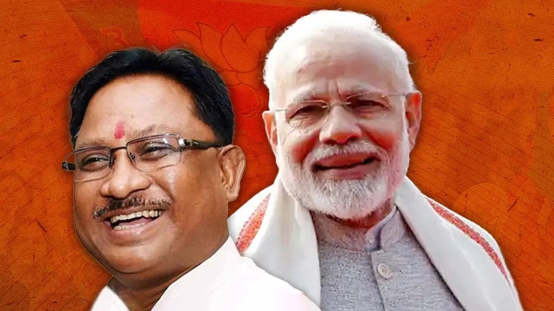 पीएम मोदी की उपस्थिति में विष्णुदेव लेंगे सीएम पद की शपथ...