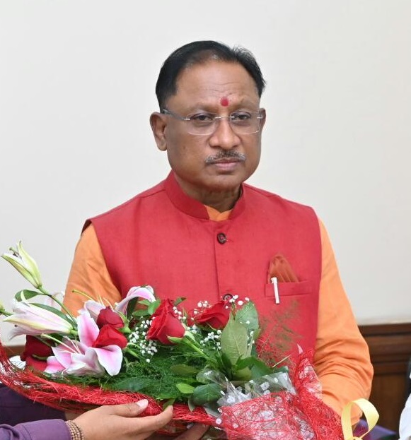  सीएम साय का अनुरोध : बुके नहीं केवल एक पुष्प भेंट करें