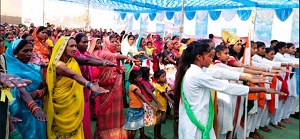 विभिन्न ग्रामों में हुआ विकसित भारत संकल्प यात्रा का आयोजन