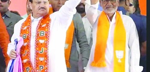  मोदी राज में विकास की हो रही है राजनीति : नड्डा