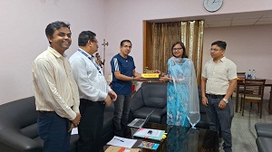 जिला प्रशासन ने प्रेक्षक श्रीकेश लथकर व प्रसन्ना वी पत्तनसेट्टी का जताया आभार