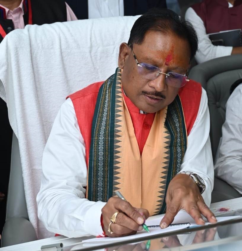विष्णु देव साय सरकार के छह माह में सुशासन के ट्रैक पर विकास ने फिर पकड़ी रफ्तार