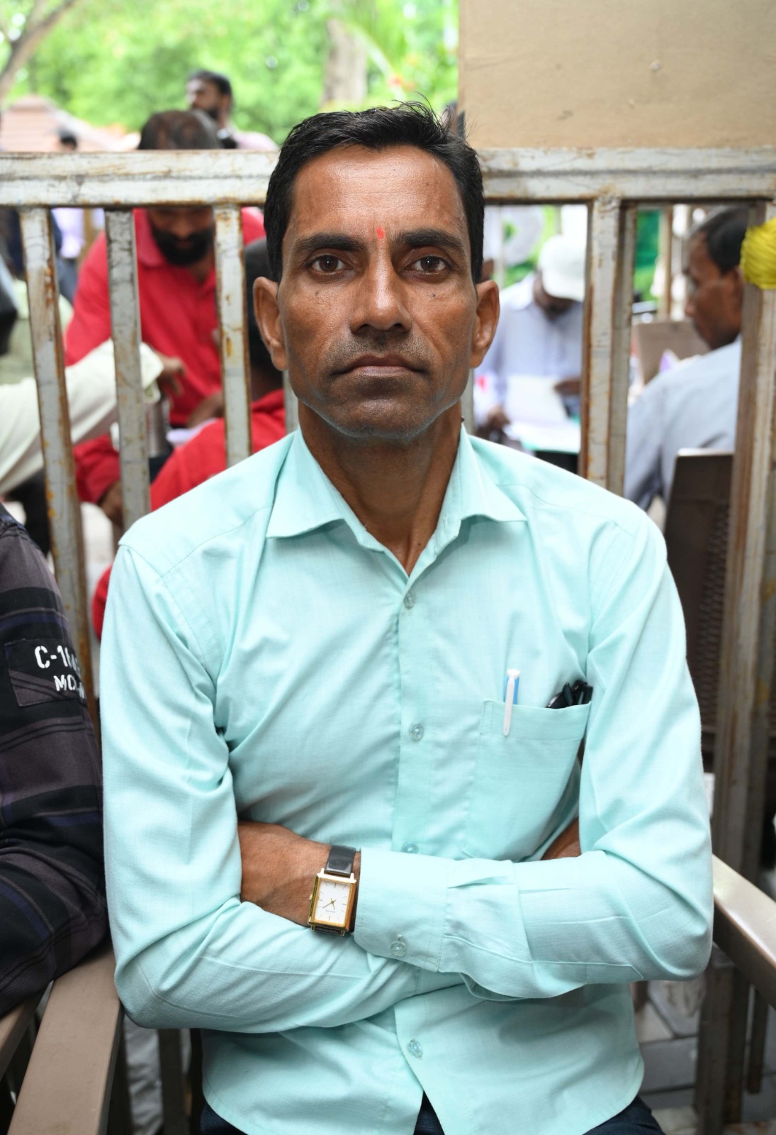 नया राशन कार्ड मिलने पर आज महेश ने मुख्यमंत्री को 'जनदर्शन' में दिया धन्यवाद