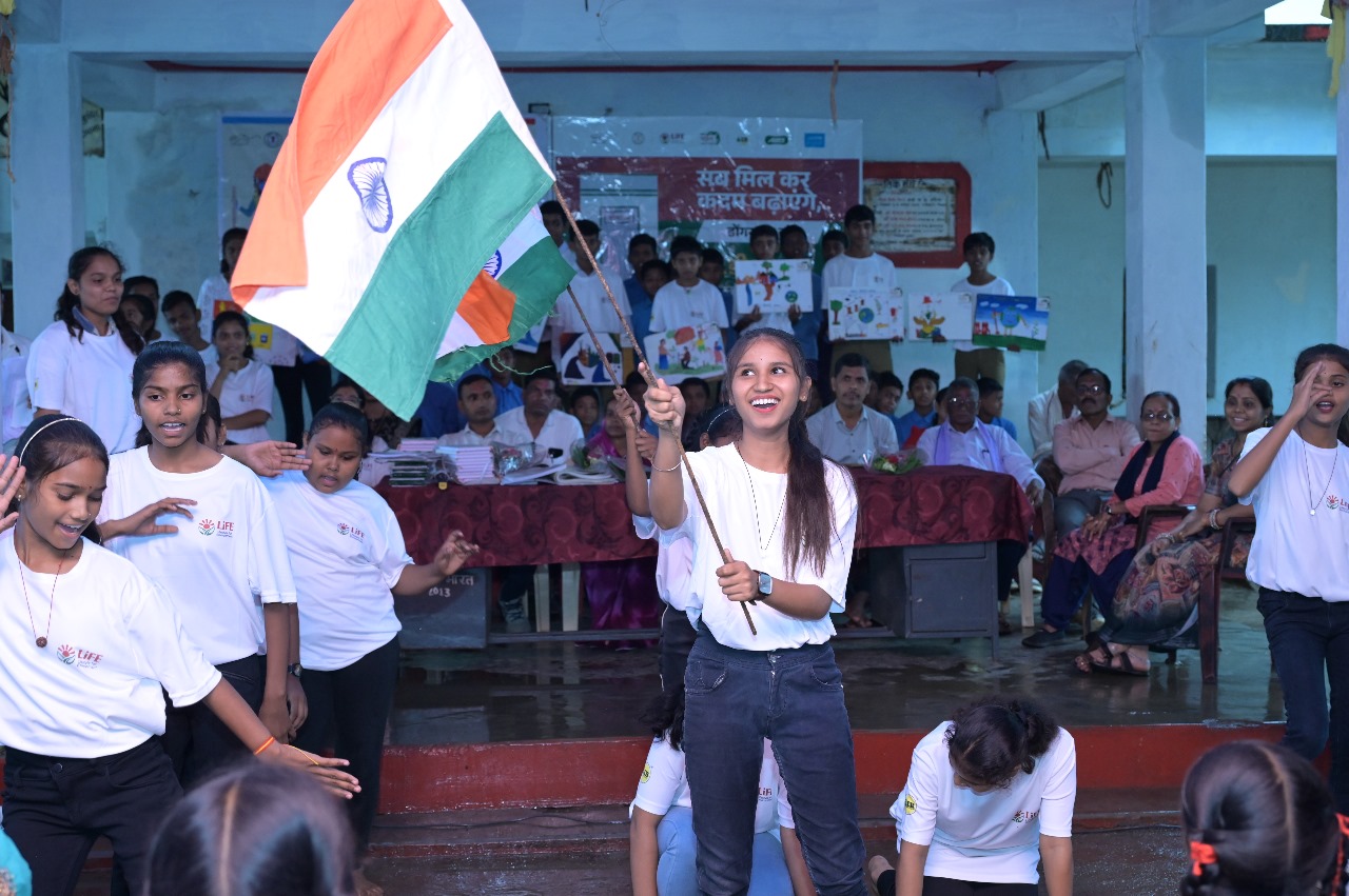 ग्राम किरगी रिवागाहन में मनाया गया स्वच्छता त्यौहार