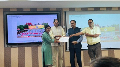 यूटीडी, सीएसवीटीयू, भिलाई में राष्ट्रीय अंतरिक्ष दिवस मनाया गया