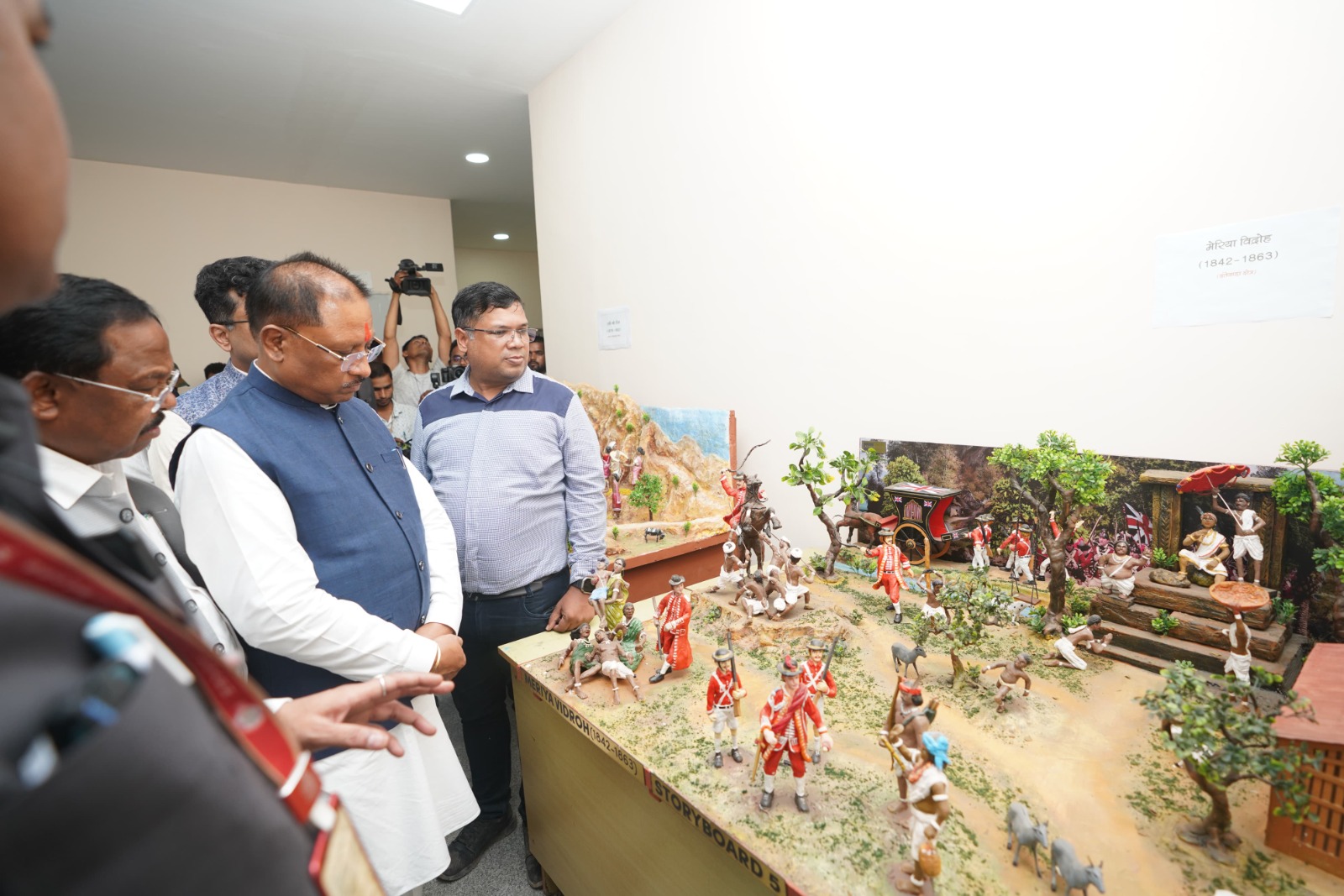 ट्रायबल म्युजियम छत्तीसगढ़ के जनजातीय गौरव का प्रमुख केन्द्र होगा: मुख्यमंत्री विष्णु देव साय