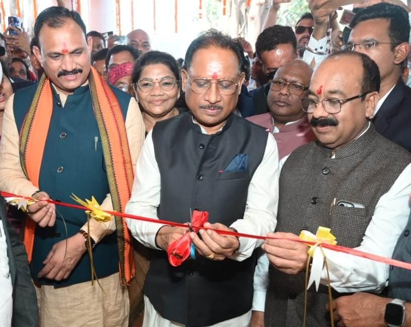 चिरमिरी में मुख्यमंत्री ने सर्व सुविधायुक्त 100 बेड जिला चिकित्सालय का किया उद्घाटन