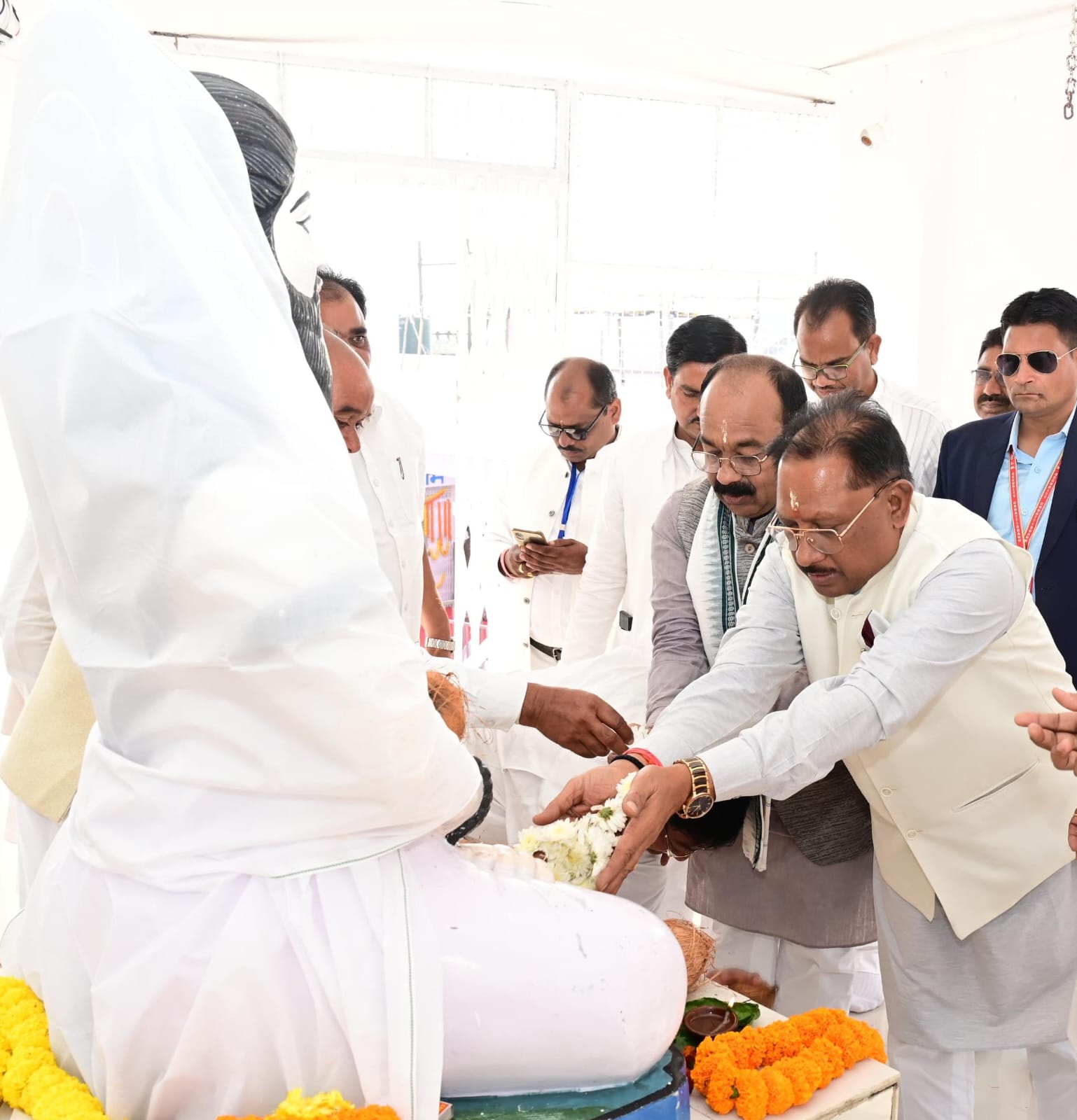 मुख्यमंत्री लालपुर धाम में 268वें गुरू घासीदास जयंती समारोह में हुए शामिल