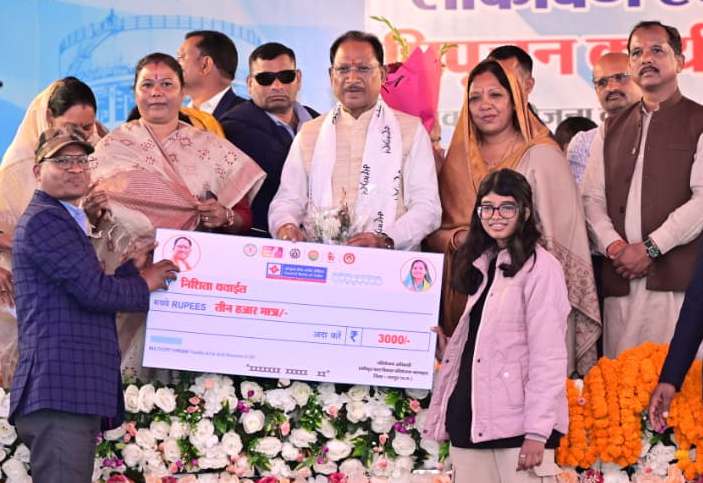 छत्तीसगढ़ तेजी से बढ़़ रहा हैं समृद्धि कीओर: मुख्यमंत्री श्री विष्णु देव साय