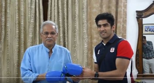 जल्द ही रायपुर में प्रोफेशनल बॉक्सिंग मैच होंगे : भूपेश बघेल