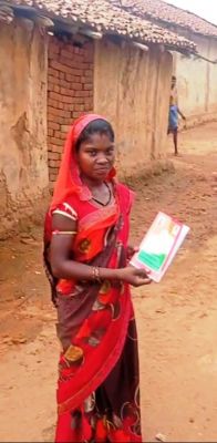 ज्योति ने राशन कार्ड के लिए लगाई फरियाद, कलेक्टर ने तत्काल दिलाया नया राशन कार्ड