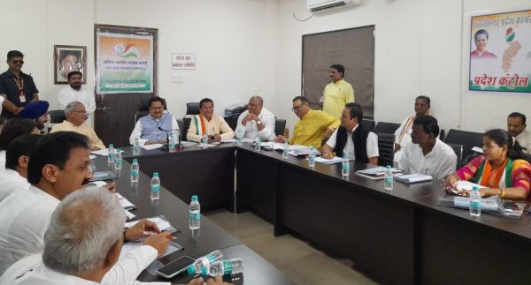 पुनिया-भूपेश की उपस्थिति में हुई प्रदेश कांग्रेस कार्यकारणी की बैठक