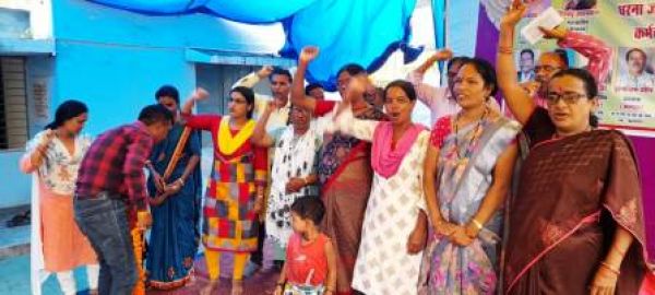 फेडरेशन ने हरेली की परंपरा का किया निर्वाह, जारी रहा आंदोलन