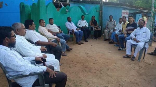 मोहर्रम पर्व को लेकर शांति समिति की हुई बैठक