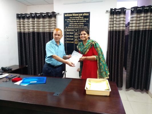 ट्रांसमिशन कंपनी के 6 कर्मी  उत्कृष्ट कार्य के लिये सम्मानित