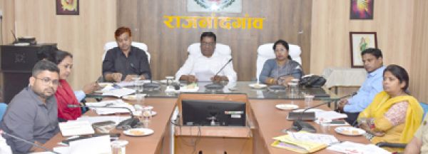 मां बम्लेश्वरी देवी मंदिर डोंगरगढ़ क्वांर नवरात्रि आयोजन के लिए मेला समिति की बैठक