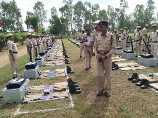 नगरसेना व अग्निशमन का हुआ वार्षिक निरीक्षण