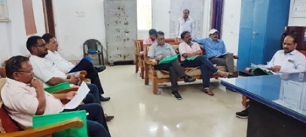 डेंगू नियंत्रण व रोकथाम के लिए अन्तर्विभागीय समन्वय समिति की हुई बैठक