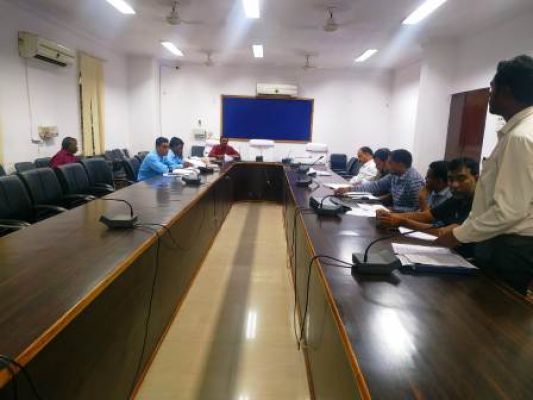 जिला योजना व निगरानी समिति की बैठक