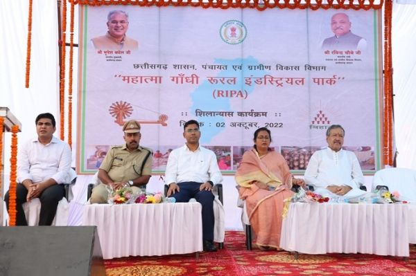 गांधी जयंती के अवसर पर मुख्यमंत्री ने किया रीपा योजना का शुभारंभ