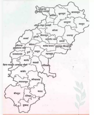 4 साल में 6 नए जिलों का गठन, जारी हुआ प्रदेश का नया नक्शा...