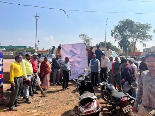 सफाई के लिए चलाया गया विशेष अभियान