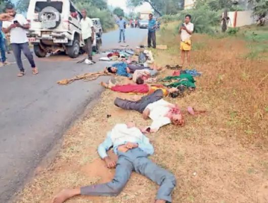 अस्थि विसर्जन कर लौट रहा परिवार हुआ हादसे का शिकार, 6 मौत