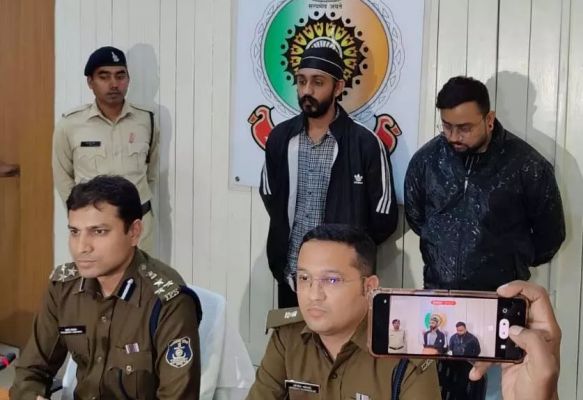 ऑनलाइन सट्टा पर कार्रवाई, दो सटोरिए गिरफ्तार...