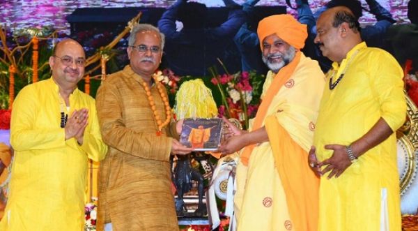  मुख्यमंत्री रायपुर में &lsquo;श्री हनुमान जन्मोत्सव&lsquo; में हुए शामिल