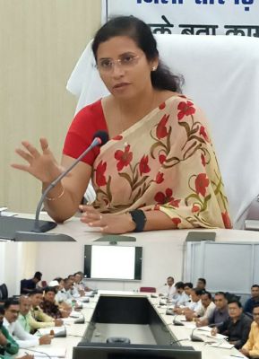 कलेक्टर ने ली विधानसभा स्तरीय मास्टर ट्रेनर्स की प्रशिक्षण बैठक