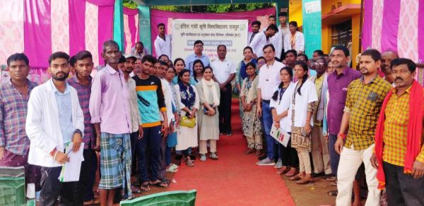 ग्राम बोरिद में कृषि सूचना केन्द्र का शुभारंभ