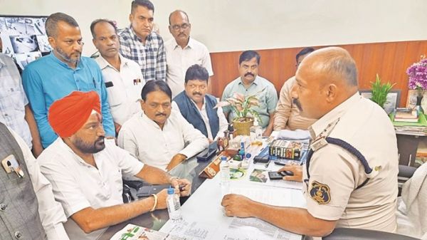 कांग्रेस ने भाजपा के खिलाफ थाने में की शिकायत