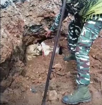 सुरक्षाबलों ने बरामद किया 50 किलो का आईईडी