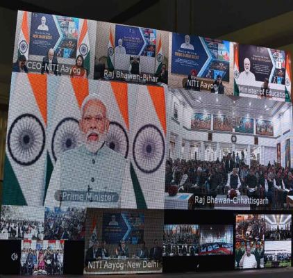 पीएम मोदी ने किया विकसित भारत @ 2047 आइडियास का शुभारंभ