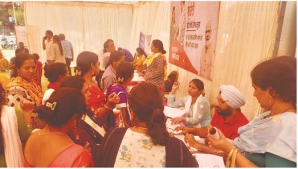 विकसित भारत संकल्प यात्रा: शिविर में 5721 लोगो ने जमा किए आवेदन