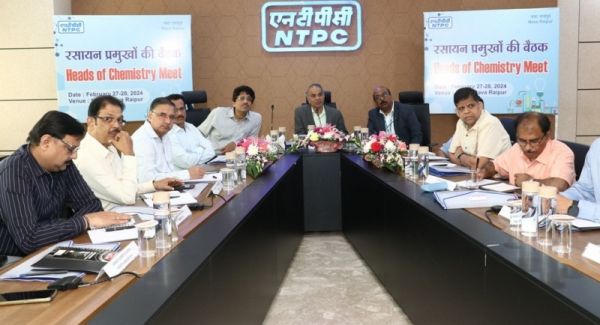 रसायन प्रमुखों की बैठक' में एनटीपीसी स्टेशनों, संयुक्त उद्यमों के प्रमुखों ने भाग लिया