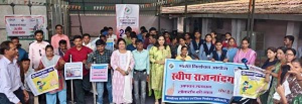  दिव्यांगजनों ने शत-प्रतिशत मतदान करने एवं करवाने का लिया संकल्प